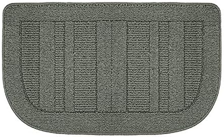 BEQHAUSE 30x18 Inch Kitchen Rug Mats, Durable Anti-Slip Absorbent Dirt-Resistant Kitchen Rug Pet Mat Machine Washable (Green)