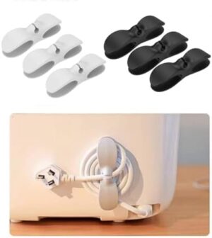 6PCS Cord Organizer for Kitchen Appliances Appliance, Cord Organizer Stick On,Cord Winder,Cord Holder,Cord Winder for Coffee Maker,Air Fryer,Blender, Toaster,Pressure Cooker.