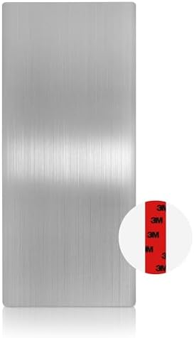 Alpine Stainless Steel Hand Dryer Wall Guard - Hand Dryer Metal Wall Splash Guard Protector Panel with Ultra Strength 3M Adhesive for Bathroom, Kitchen & More (31.8" X 15.8")