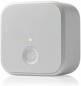 August Home Connect Wi-Fi Bridge, Remote Access, Alexa Integration for Your August Smart Lock, white