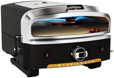 Halo Versa 16 Propane Gas Outdoor Pizza Oven with Rotating Cooking Stone | Portable Appliance for all Outdoor Kitchens