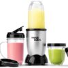 Magic Bullet Blender, Small, Silver, 11 Piece Set