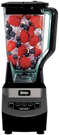 Ninja NJ601AMZ Professional Blender with 1000-Watt Motor & 72 oz Dishwasher-Safe Total Crushing Pitcher for Smoothies, Shakes & Frozen Drinks, Black