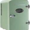 Frigidaire EFMIS129-MINT 6 Can Beverage Cooler, Mint, 4 Liters