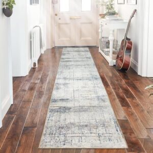 Lbris Washable Runner Rug,2'x10',for Hallway Laundry Room Kitchen Entryway Bathroom,Non Slip Rug Runners with Rubber Backing,Non Skid Stain-Resistant Non Shedding Durable Runners.(Modern)