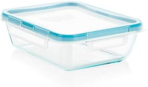 Snapware 6-Cup Total Solution Rectangle Food Storage Container, Glass