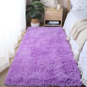 Solid Color Rugs for Bedroom Living Room - 31.5x63in Runner Rug, Ultra Soft Area Rugs Home Room Plush Carpet Decor Floor Mat