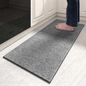 tchdio Kitchen Rug-Rubber Backing Non Skid Kitchen Mats for Floor-Absorbent Quick Dry Washable Kitchen Rugs-Kitchen Runner Rug Kitchen Floor Mats for in Front of Sink Laundry Room Bathroom etc.