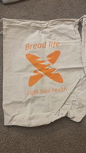 100% Organic Linen Bread Bag | 1 x Reusable Bread Bags | Food Storage Bag | Bread Storage Bags Eco Bread Bag