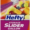 Hefty Slider Storage Bags, Gallon Size, 66 Count