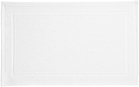 Kassatex 21x34, White Athens Rug, 21" x 34"